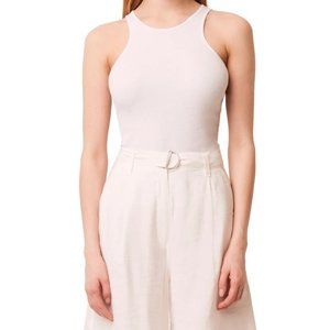 French Connection Shali Rib Jersey Tank Top XS
